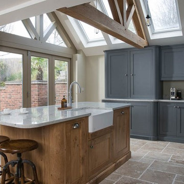 Painted Mylands Leadenhall Kitchen