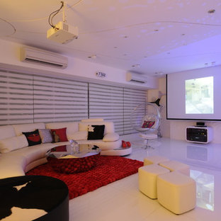 Idéer för ett modernt vardagsrum