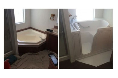 Replacement of Jacuzzi tub for a walk in tub in Buckeye, AZ