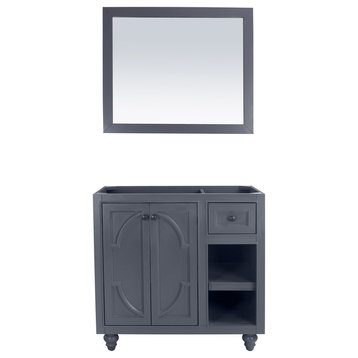 Odyssey - 36 - Maple Grey Cabinet, no mirror