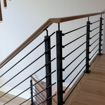 Project #147 | Modern Staircase with Seattle Style Stringer