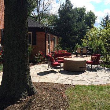 Bluestone Flagstone Patio Extentsion