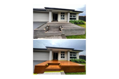 Photo of a modern deck in Wollongong.