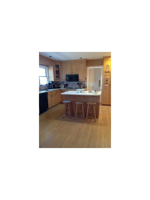 Restaining White Oak Floors What Goes With Cabinets