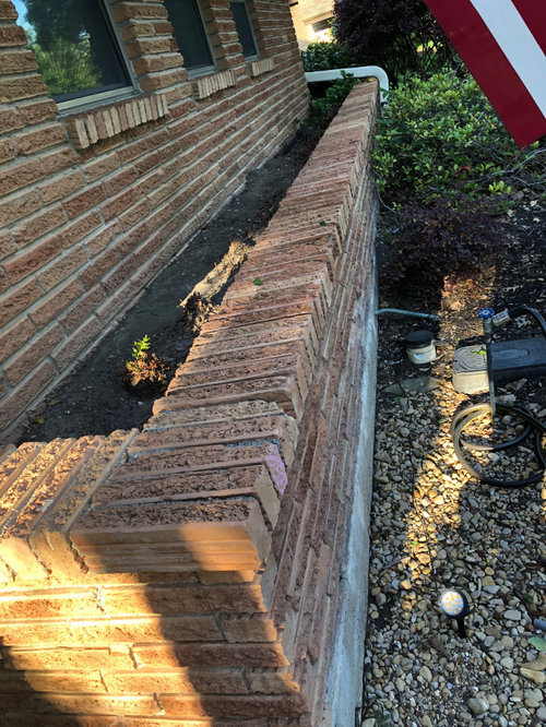 Planter Box Attached to House