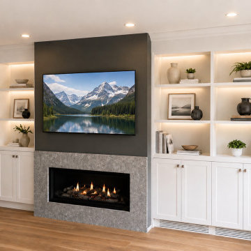 Maple, ON, Main Floor Remodeling with load bearing wall removals