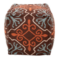 Surya Pouf Ottoman - Floor Pillows And Poufs