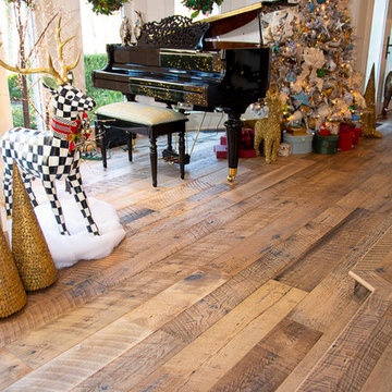 Reclaimed White Oak Barn Wood Floor in Bucks County, PA