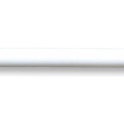 Stone Center Online - Thassos White 3/4 x 12 Pencil Liner Bullnose Molding Polished - Tile
