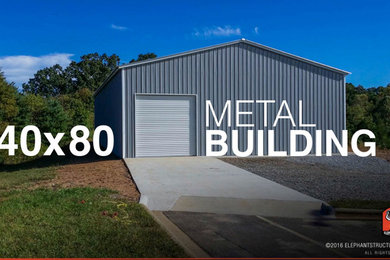 40x80 Metal Building – ID29148
