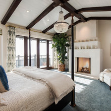 Den - Fireplace & Ceiling Look