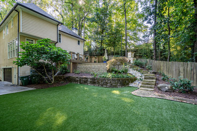 Smith- Fireplace & Backyard Design