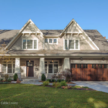 Coastal Aesthetic House in Chicago Suburb