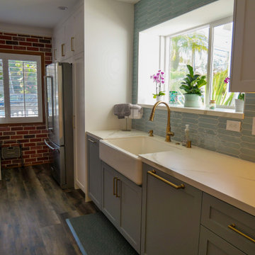 Kitchen Remodeling in a beautiful beach bungalow in Hermosa Beach, CA