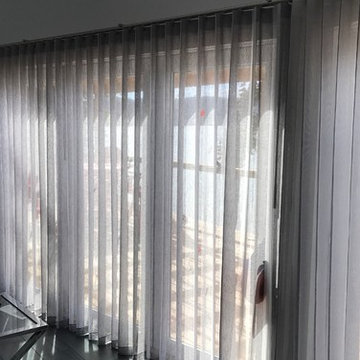Sheer wide Drapery