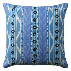 Mahe Marine Throw Pillow - Decorative Pillows