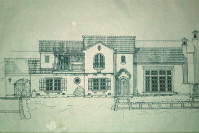 Design ideas for an eclectic home design in Sacramento.