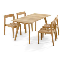 Surf-Horizon 5 Piece Dining Set - 70526 - Outdoor Dining Sets