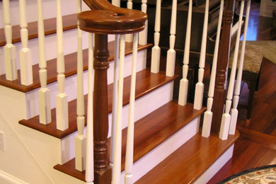 Inspiration for a timeless staircase remodel in Other