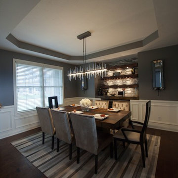 Fishers Residence - Contemporary Rustic + Industrial