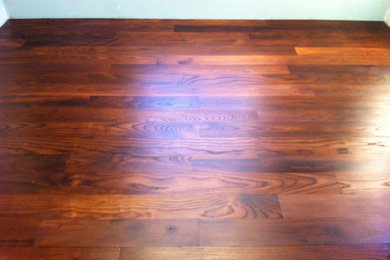 Thermally Modified Ash Hardwood Floor