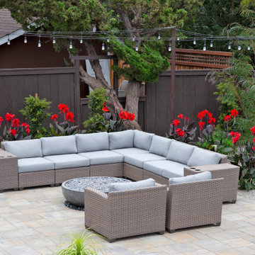 Rustic Modern Outdoor Entertainment Retreat