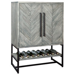 Industrial Wine And Bar Cabinets by Massiano