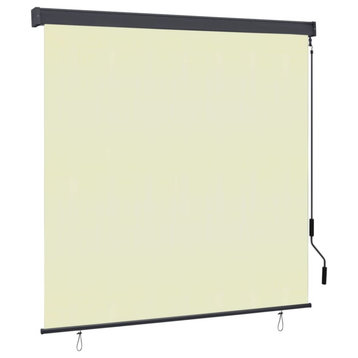 Vidaxl Outdoor Roller Blind 66.9"x98.4" Cream