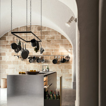 Stylish Brick Kitchen Collection By Darash