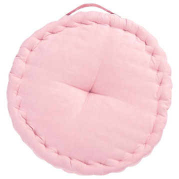 Safavieh Payton Floor Pillow Pink 20" X 20"