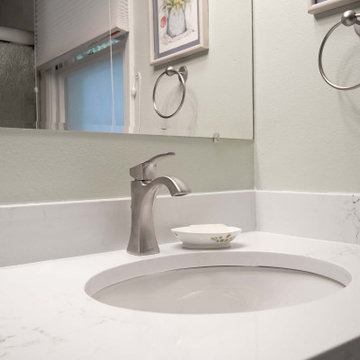 Small Bathroom with Grab Bars