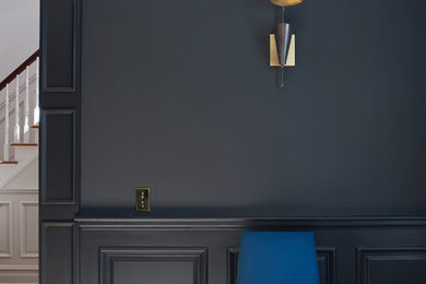 Home design - contemporary home design idea in New York
