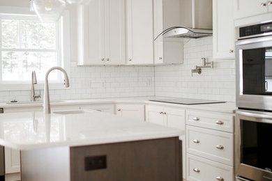 Inspiration for a contemporary kitchen remodel in Other