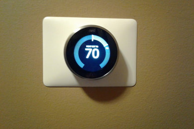 Nest thermostat install Melvin Street
