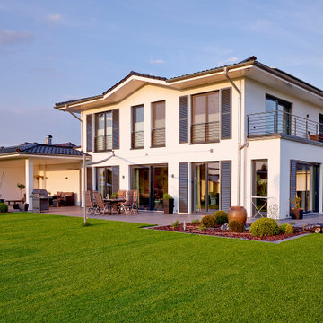 Mediterranes Architektenhaus modern umgesetzt