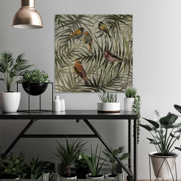 "Beautiful Life Out There II" Painting Print on Wrapped Canvas