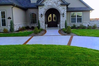 This is an example of a traditional landscaping in Other.