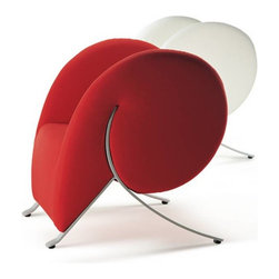 Arflex - Virgola Armchair by Yaakov Kaufman for Arflex - Armchairs and Accent Chairs