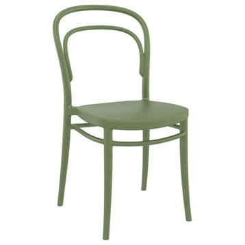 Compamia Marie Resin Outdoor Chair Olive Green