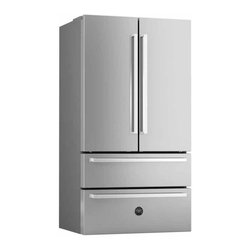 Bertazzoni Freestanding, French Door 36 Inch Refrigerator - Refrigerators