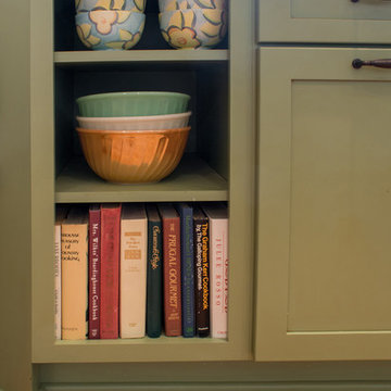 Built-in Storage in Kitchen