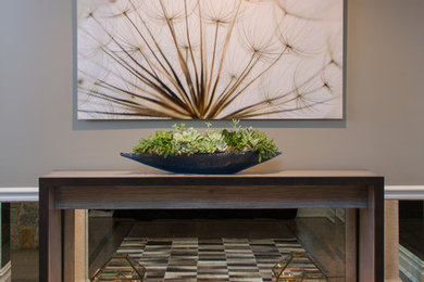 Photo of a transitional entryway in New York.