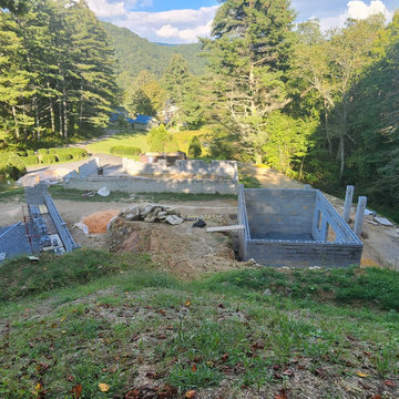 CMU Masonry Walls, Masonry Slabs, CMU, Footings, Grading