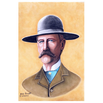 Mike Bennett Wyatt Earp Art Print, 24"x36"