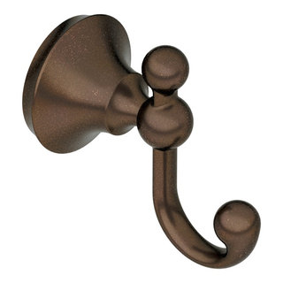 Wynford Double Robe Hook - Transitional - Robe & Towel Hooks - by