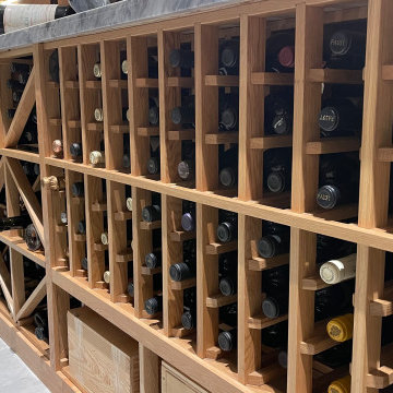 Individual Bottle Storage Wooden Wine Racks