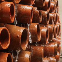 Terracotta Installation Puts Energy-Consuming Cooling Devices to Shame