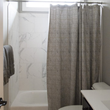 2019 | Floyds Fork Patio Home: Foyer, Office, & Bathroom