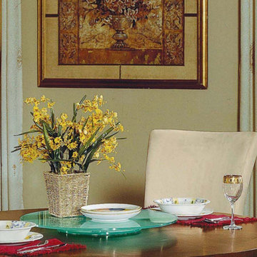 Glass Lazy Susan's