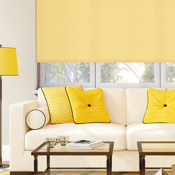 Window Blinds Family Living Room